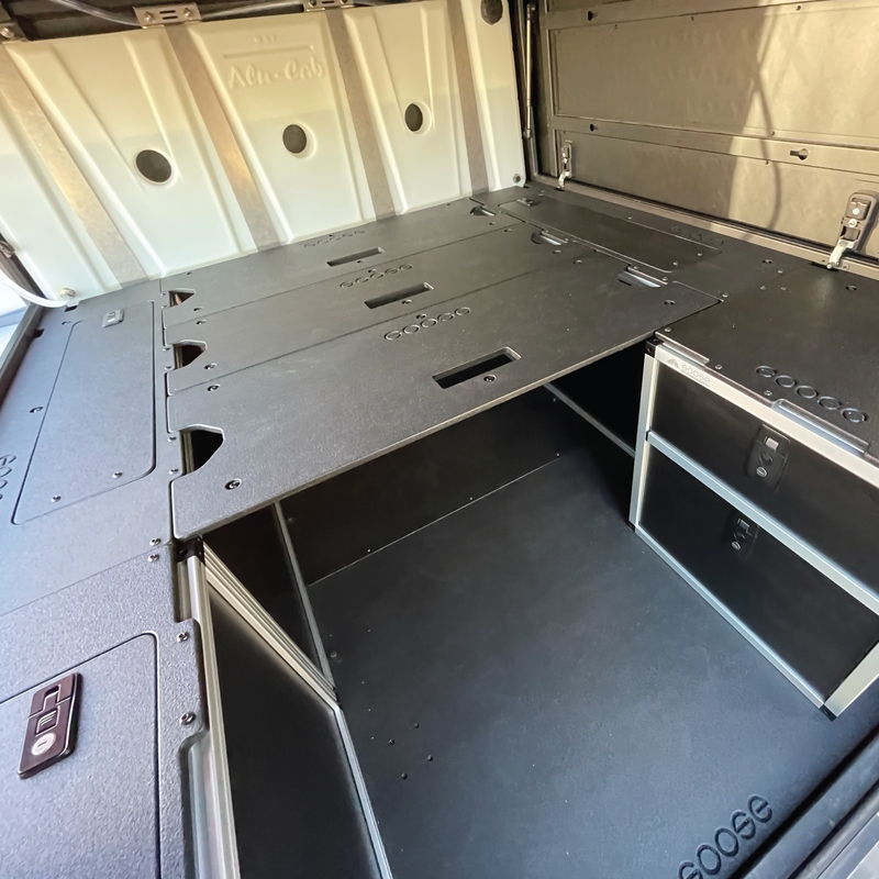 Alu-Cab Canopy Camper V2 - Toyota Tacoma 2005-Present 2nd & 3rd Gen. - Sleep Deck Panels - 6' Bed