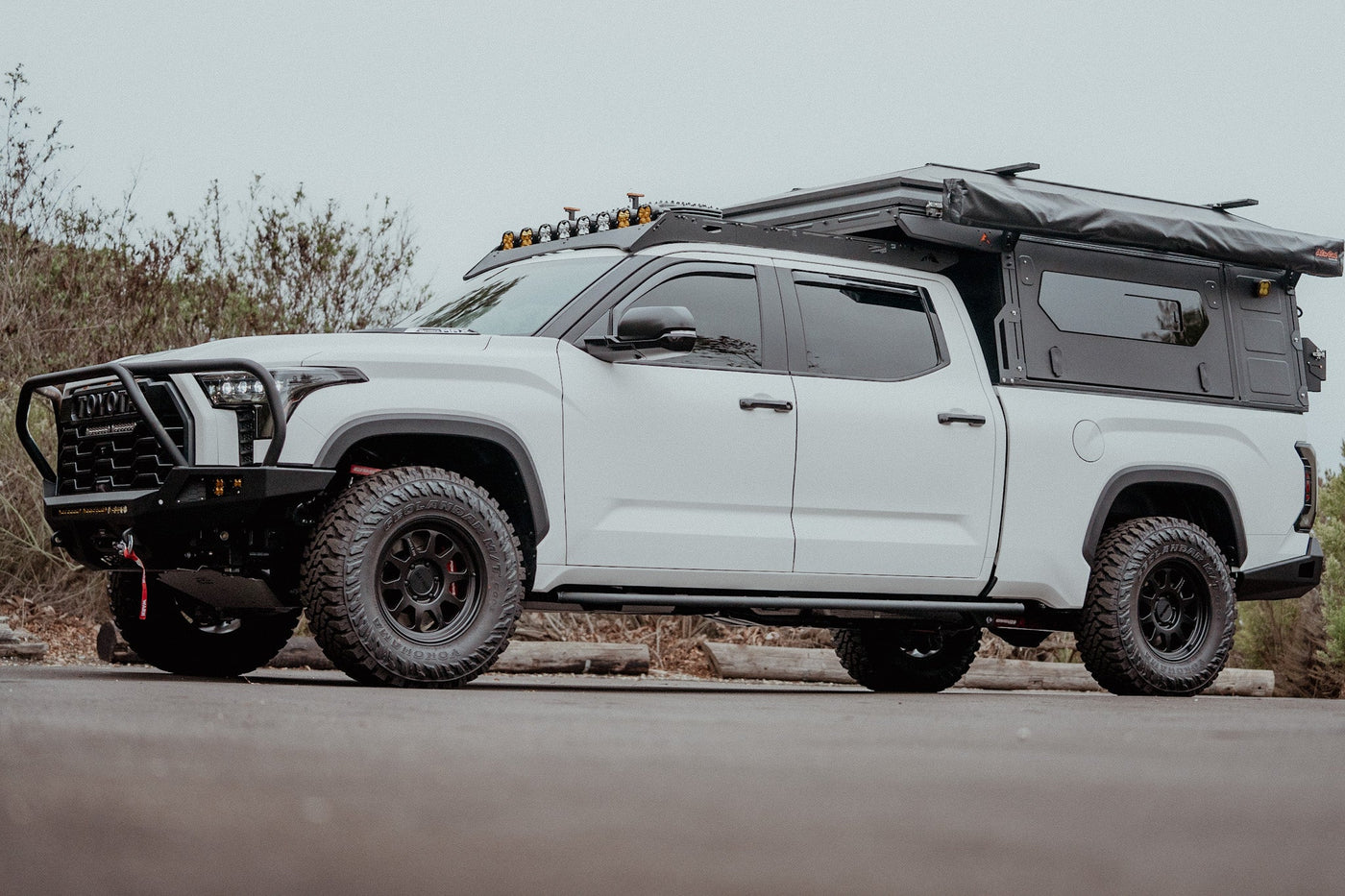 2024 Toyota Tundra Crewmax | Custom King Shocks, Alu-Cab Family Sleeper, REDARC Alpha 100