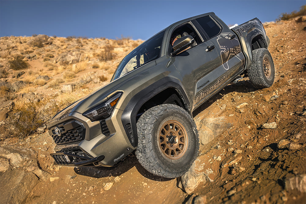 2024 TACOMA LIFT KIT W/ FRONT & REAR 2.5 INCH DIAMETER ADJUSTABLE KING SHOCKS