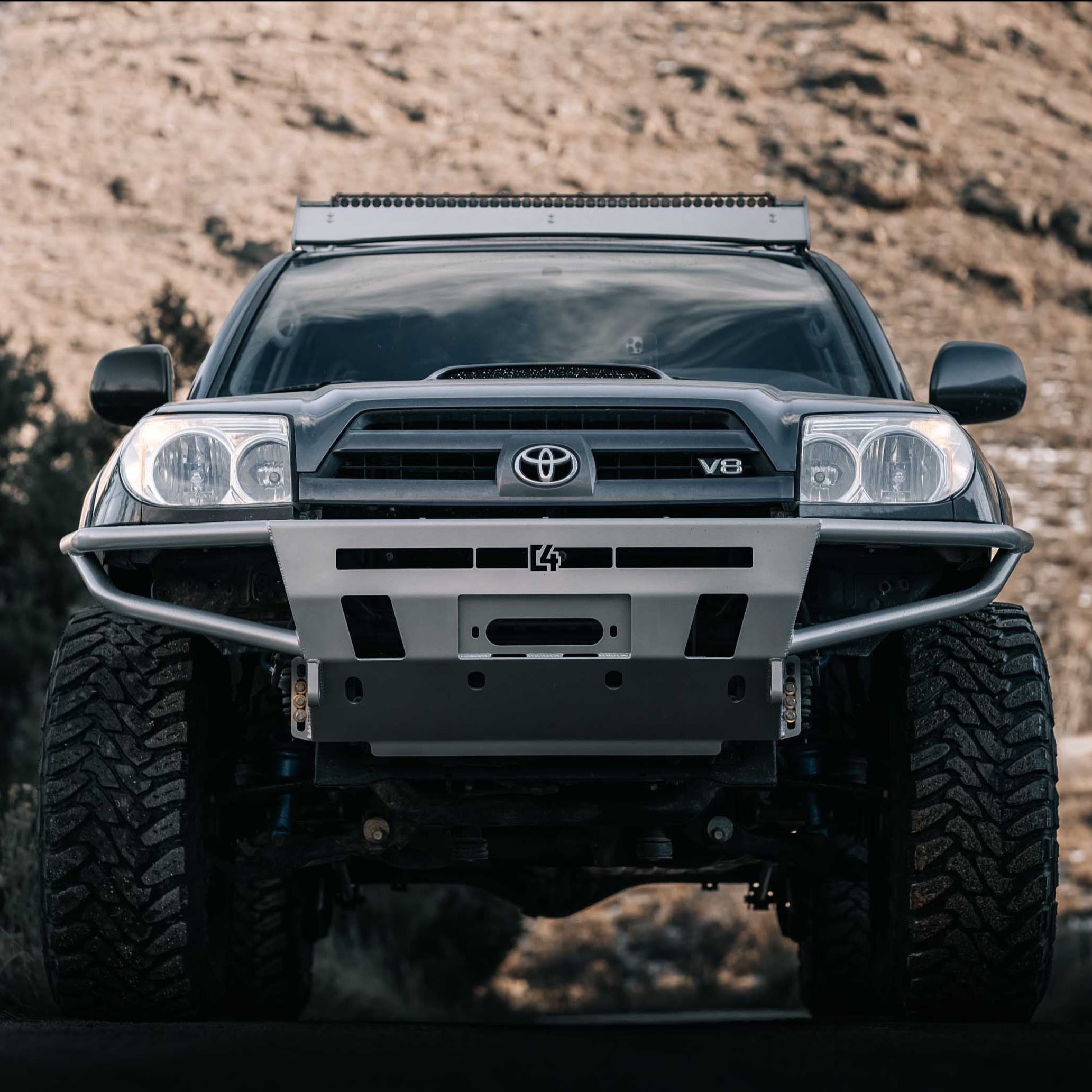 Hybrid Front Bumper (Winch Ready) for 4th Gen 4Runner – Tiny Rig Co