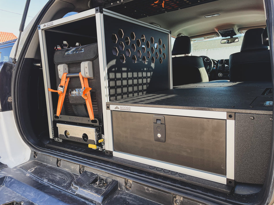 Toyota 4Runner 2010-2024 5th Gen. - Single Drawer Module with Fitted Top Plate - 19-3/16"W x 10"H x 36"D