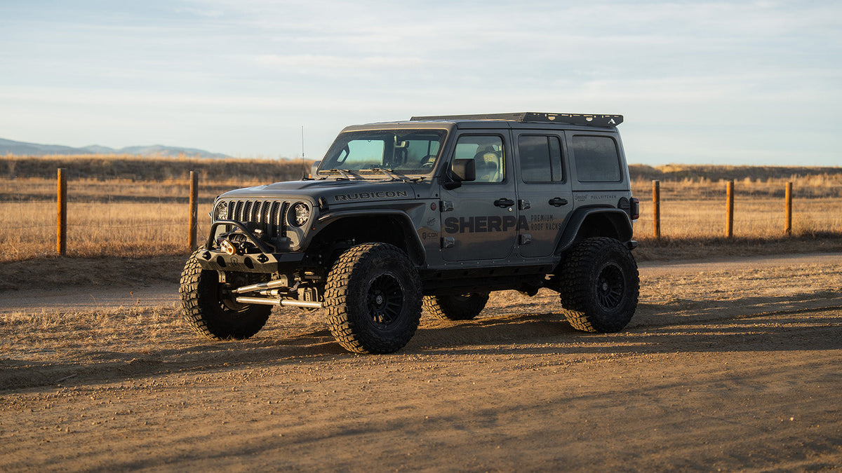 The Jeep JLU QDHD Half Rack