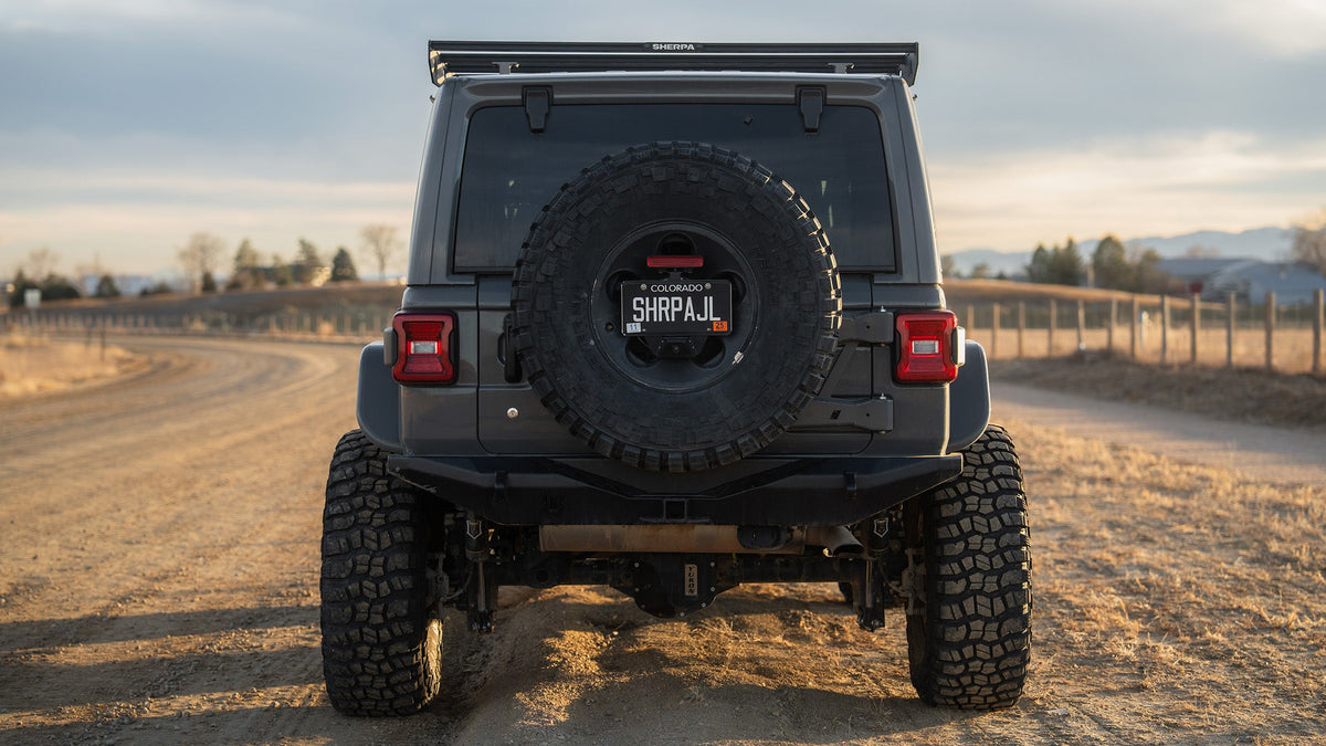 The Jeep JLU QDHD Half Rack