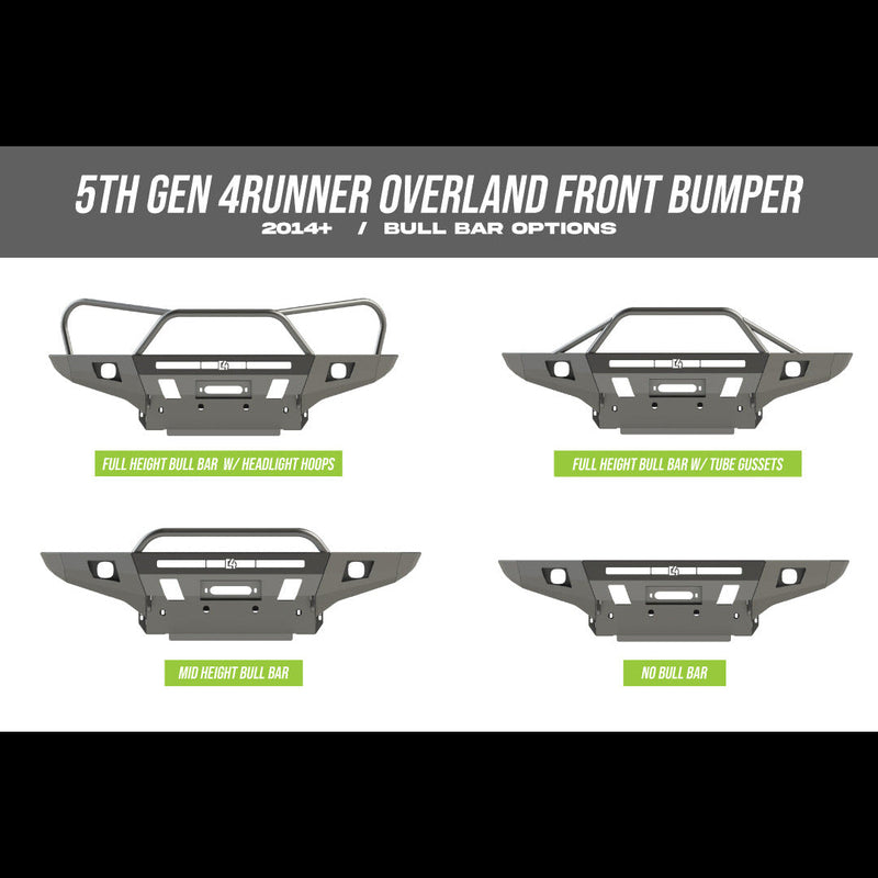 4Runner Overland Series Front Bumper / 5th Gen / 2014+ C4 Fabrication