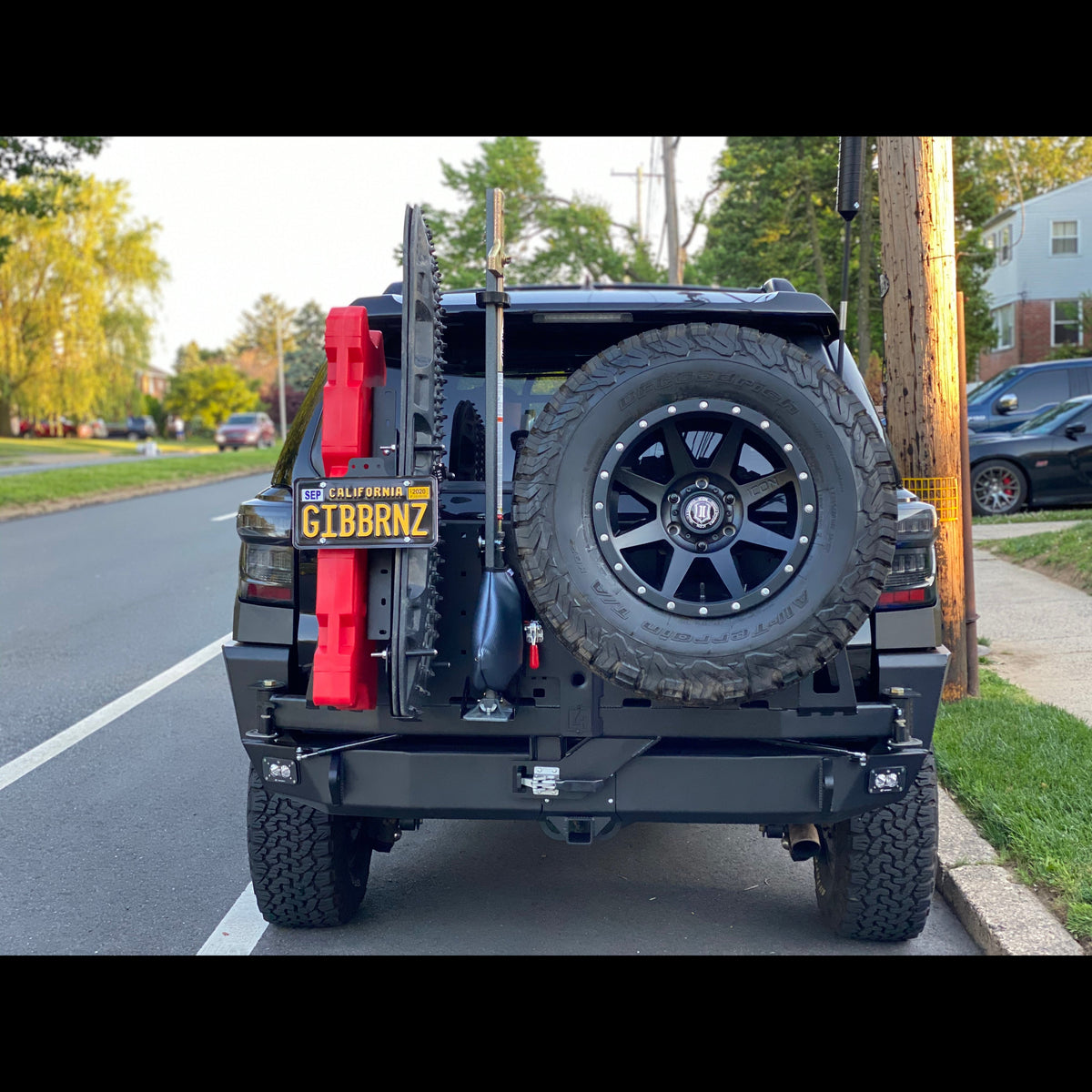 4Runner Overland Series Rear Bumper / 5th Gen / 2010+ C4 Fabrication