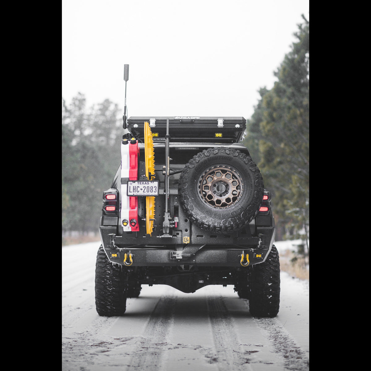 4Runner Overland Series Rear Bumper / 5th Gen / 2010+ C4 Fabrication