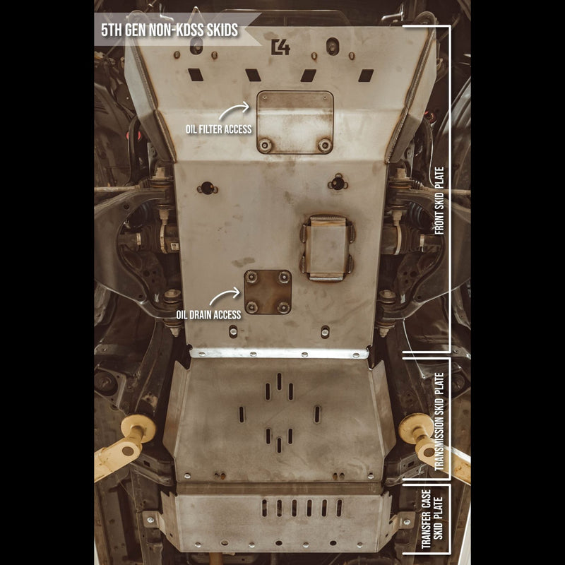 4Runner Full Skid Plates / 5th Gen / 2010+