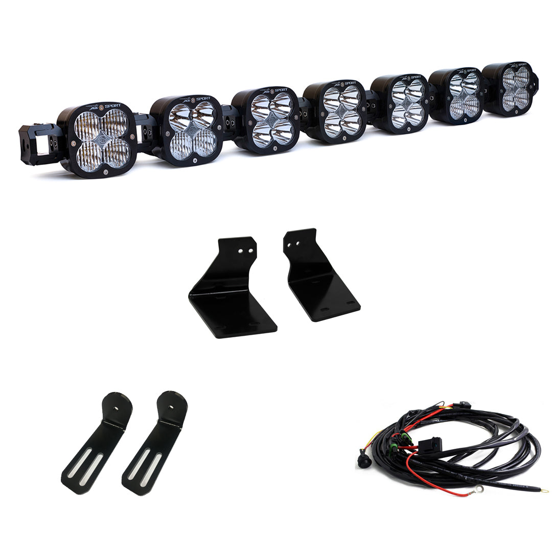 Ford XL Linkable Bumper Light Kit - Ford 2020-22 F-250 Super Duty; 2020-22 F-350 Super Duty