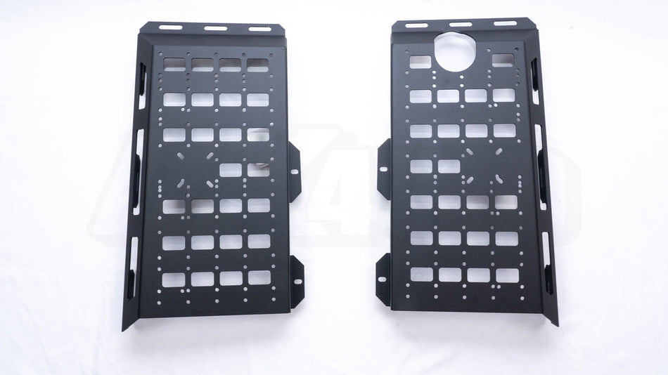 Alu-Cab ModCap and Alu-Cabin FSS &FSL Rear Fireplace Molle Plate (Set of 2)