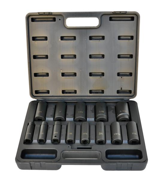 Impact Socket Set - SAE Power Tank