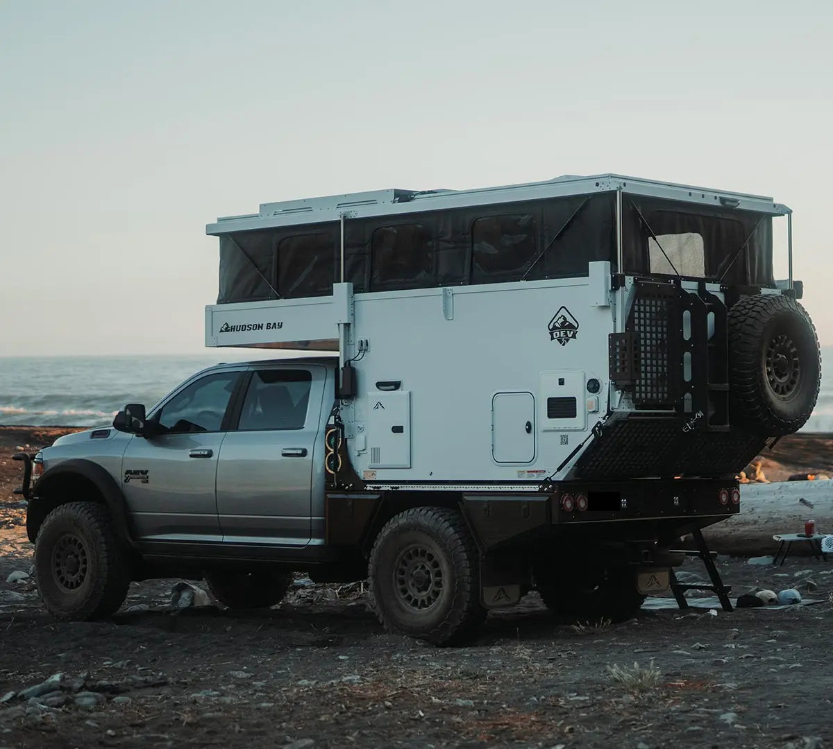 Overland Explorer Vehicles (OEV) 2025 HUDSON BAY 6.75 foot Flatbed Pop-Up - 2" Taller  - 6'6" O/A Interior Height Pop-Up Camper