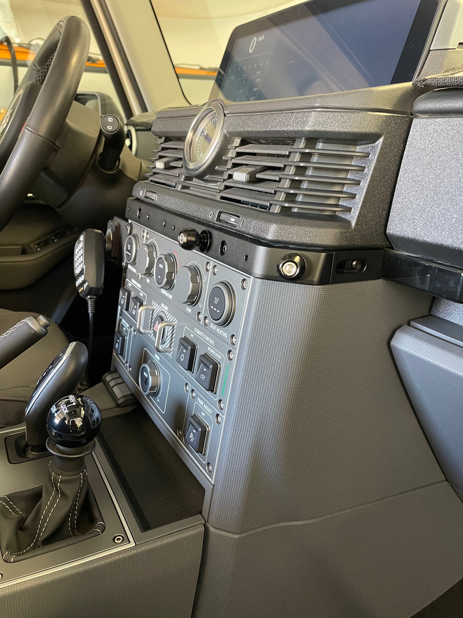 Grenadier Flush Dash Mount for Phone Holders with USB Passthrough