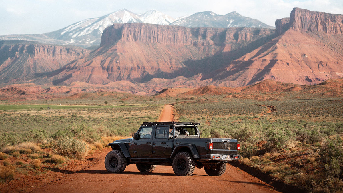 The Jeep JT Gladiator QDHD Roof Rack