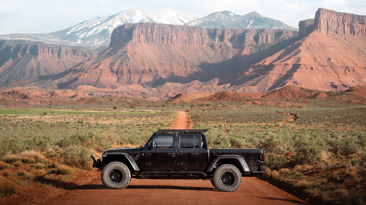 The Jeep JT Gladiator QDHD Roof Rack