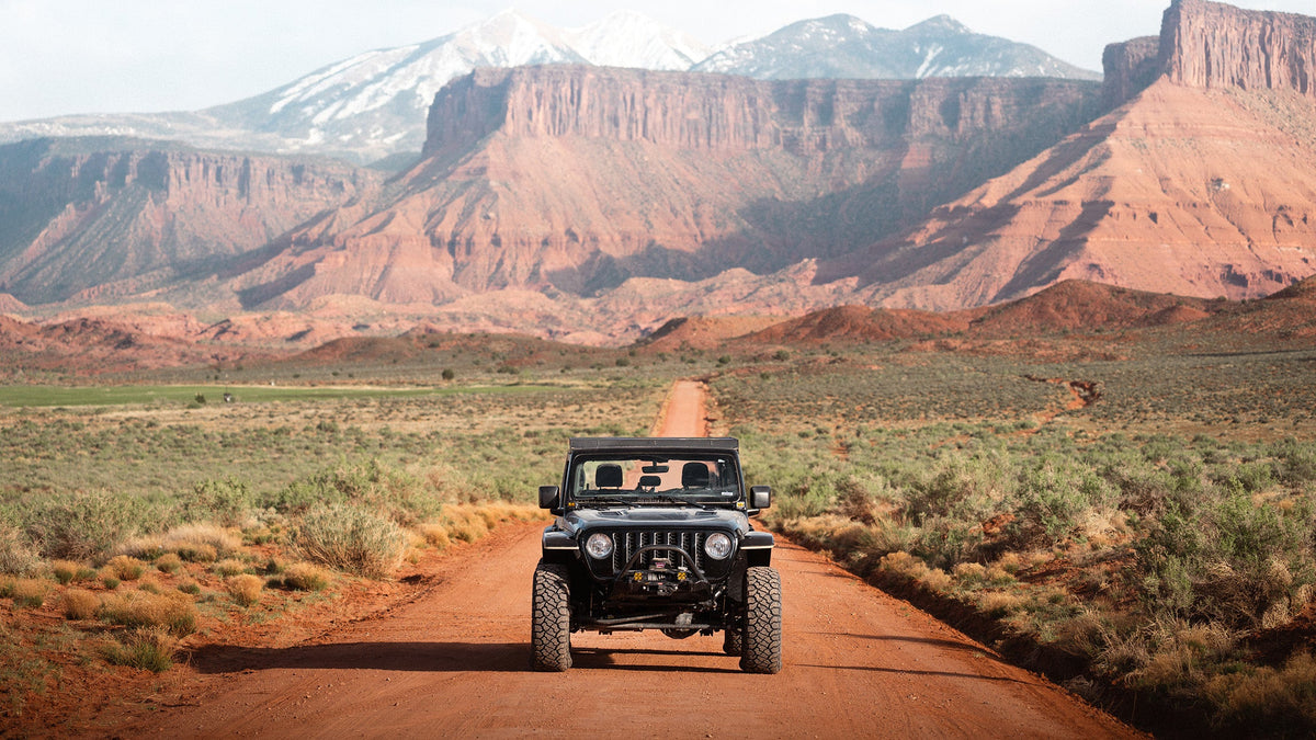 The Jeep JT Gladiator QDHD Roof Rack