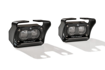 Ineos Grenadier Fog Light Brackets with Baja Designs S2 SAE Led Lights