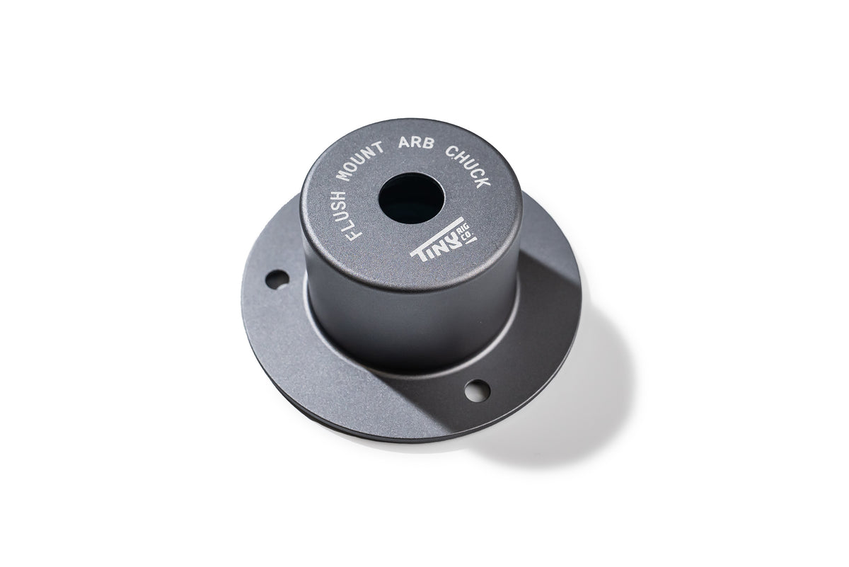 Tiny Rig Co | Billet Aluminum Recessed Air Chuck Flush Mount