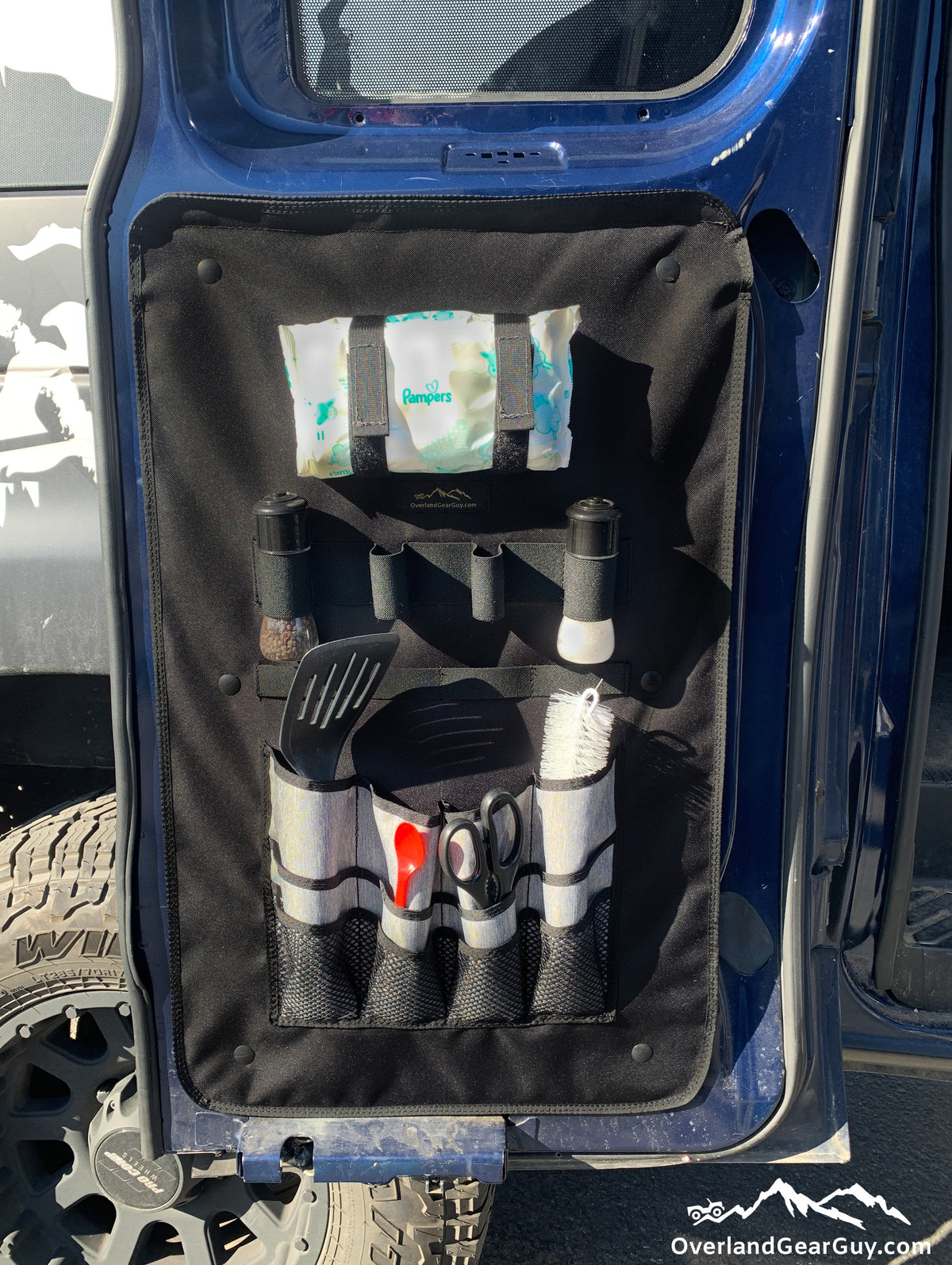 Ford Econoline Barn Door Side Door Panel Organizer