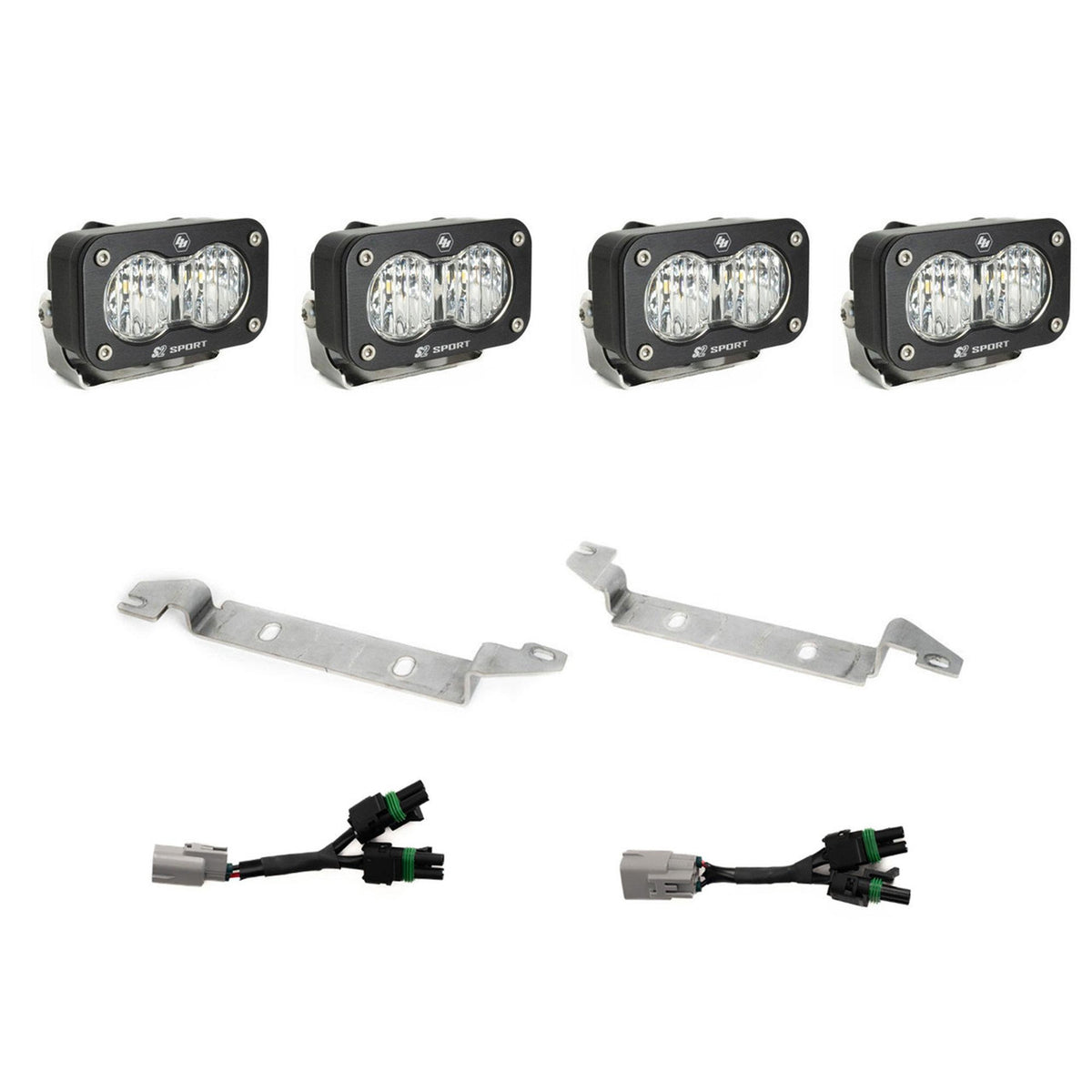 S2 Sport OEM Fog Light Replacement Kit - 2024-2026 Toyota Tacoma Pro/Trailhunter
