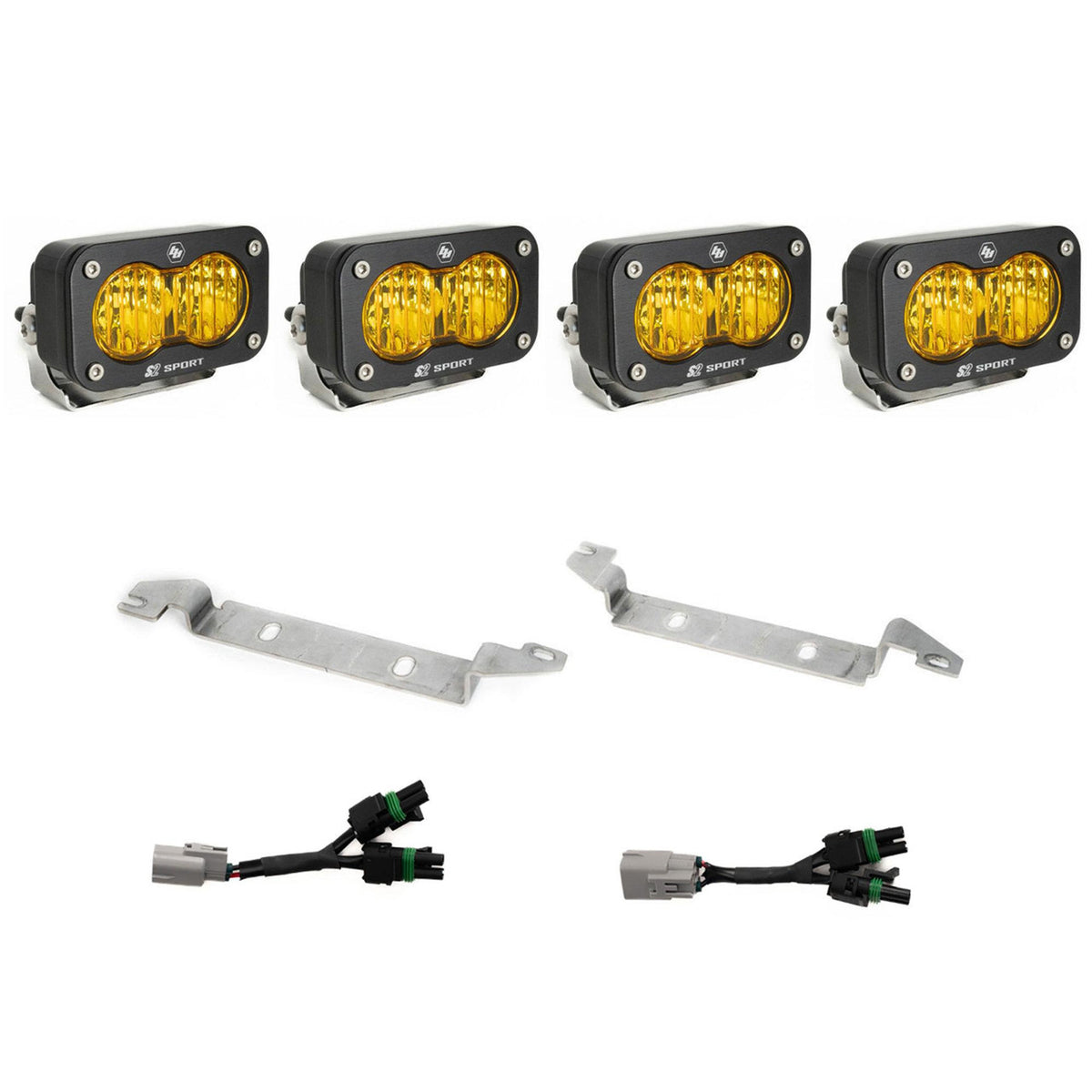 S2 Sport OEM Fog Light Replacement Kit - 2024-2026 Toyota Tacoma Pro/Trailhunter