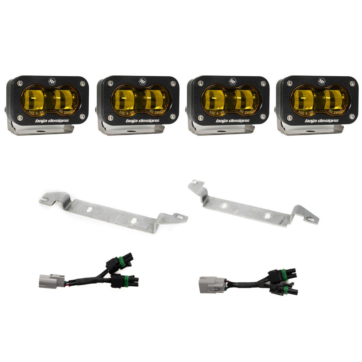 S2 SAE OEM Fog Light Replacement Kit - 2024-2026 Toyota Tacoma Pro/Trailhunter