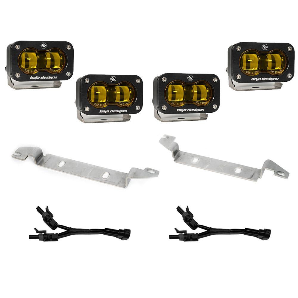 Toyota S2 SAE OEM Fog Light Replacement Kit - Toyota 2024-2026 Tacoma