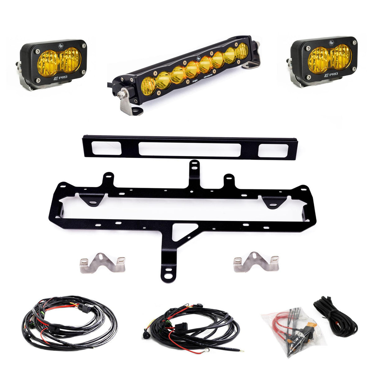 S8 10-inch/S2 Pro Grille Light Kit - 2024-2026 Toyota Tacoma; TRD Pro