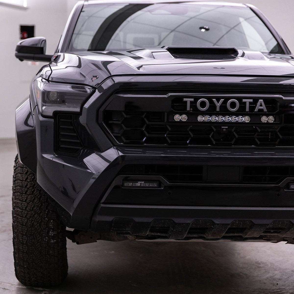 Toyota S8 10" Light Bar / S2 Pro TRD Pro Grille Conversion Light Kit - 2024-2026 Toyota Tacoma