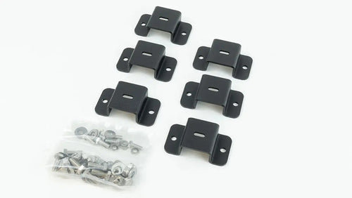 Load Bar Foot Pack for JLU Rhino Rack Backbone