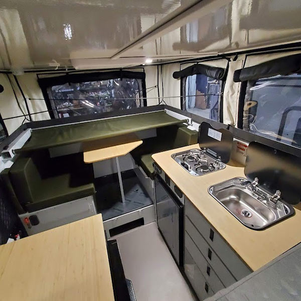 Overland Explorer Vehicles (OEV) 2025 HUDSON BAY 6.75 foot Flatbed Pop-Up Camper