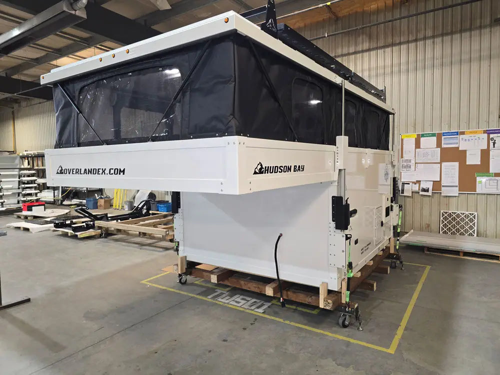 Overland Explorer Vehicles (OEV) 2025 HUDSON BAY 8 foot Flatbed Pop-Up Camper