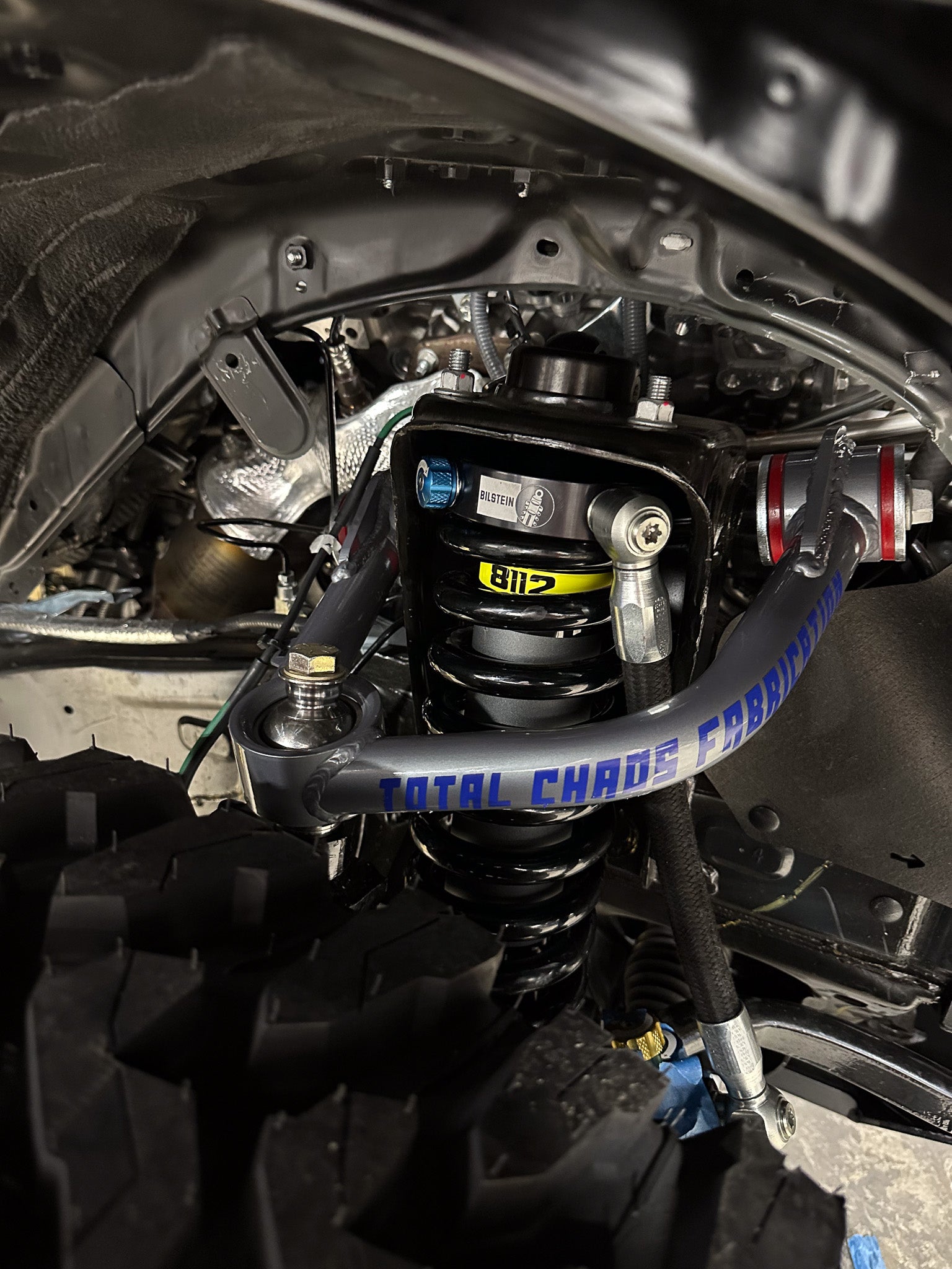 Suspension, brakes, wheels, armor