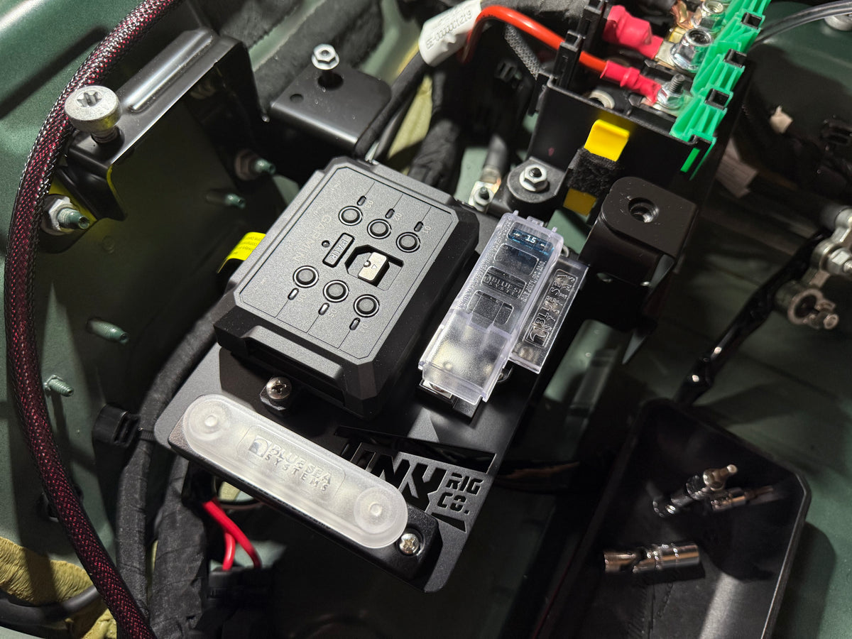 Ineos Grenadier Garmin Powerswitch Mount. Grenadier Electrical Installation