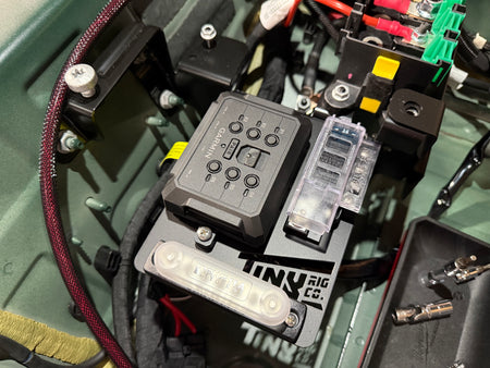 Ineos Grenadier Garmin Powerswitch Mount. Grenadier Electrical Installation