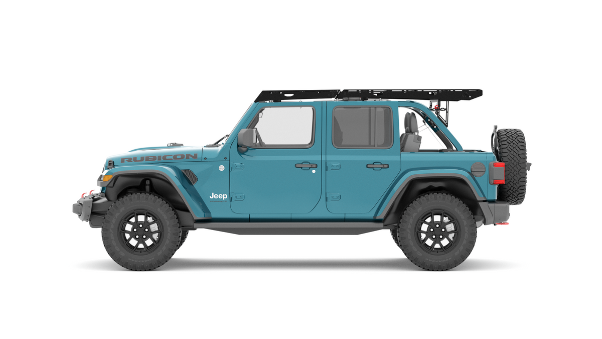 The Jeep Wrangler JLU QDHD Roof Rack