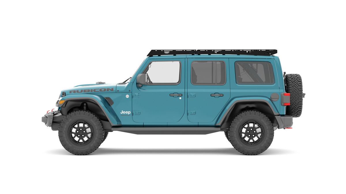 The Jeep Wrangler JLU QDHD Roof Rack