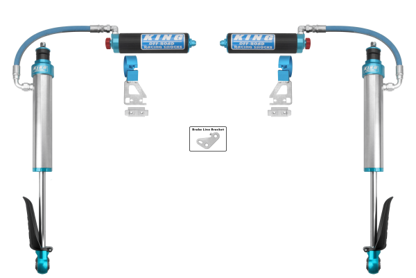 2024+ Toyota Tacoma 2.5 Rear Shocks