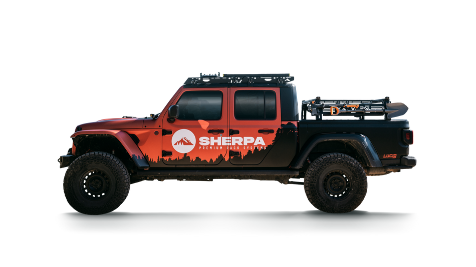 Jeep Gladiator Mid Height PAK System Bed Rack