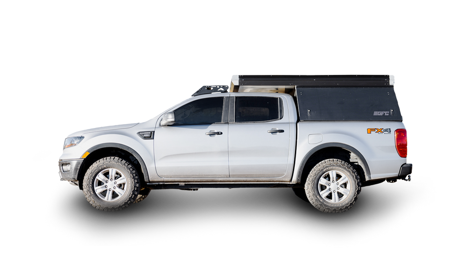 Ford Ranger with Camper Cab Roof Rack