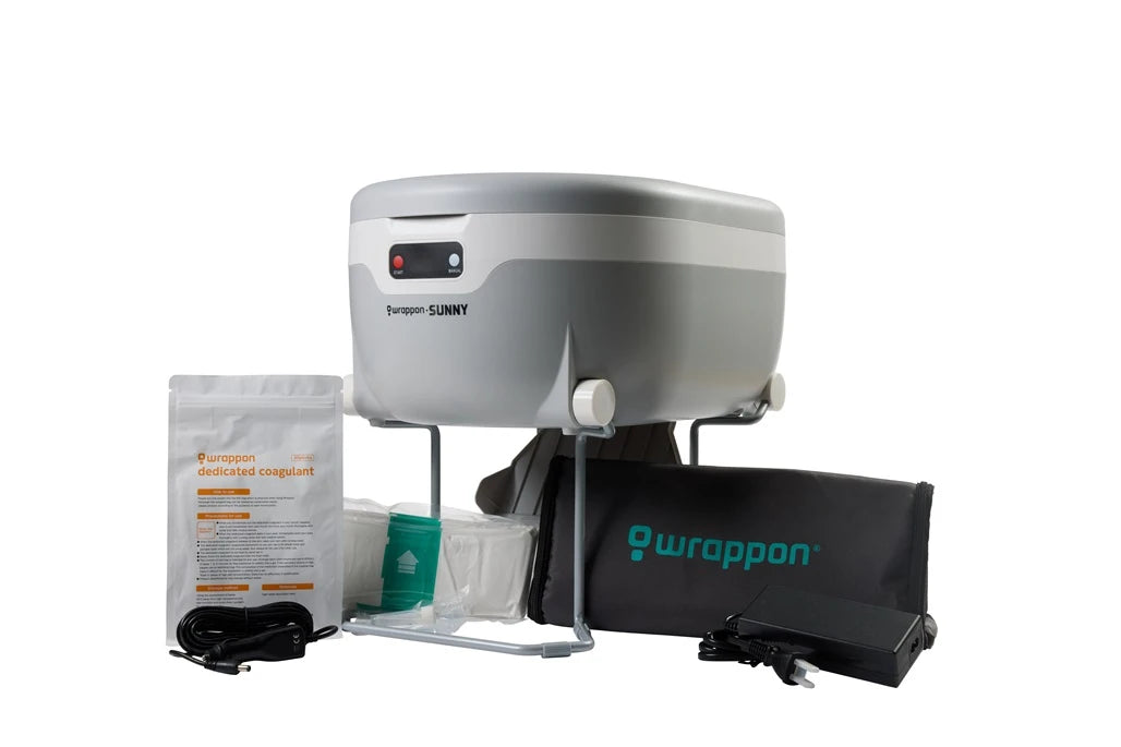 Wrappon Sunny Portable Self Sealing Toilet