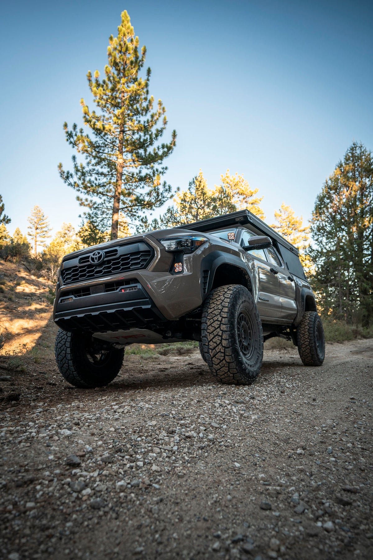 Tiny Rig Co | Billet Vent Pod Lights for Baja Designs Squadron 2.0 - Toyota Tacoma 4th Gen