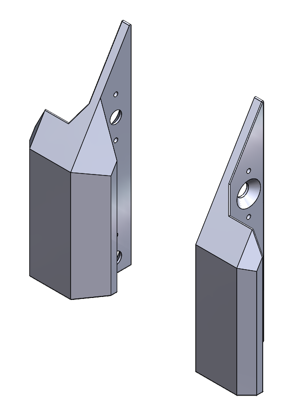 Tune M1 rear hatch door winglets