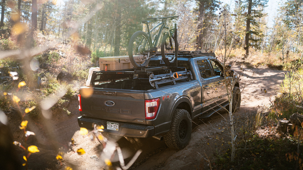Ford F150 Mid Height PAK System Bed Rack