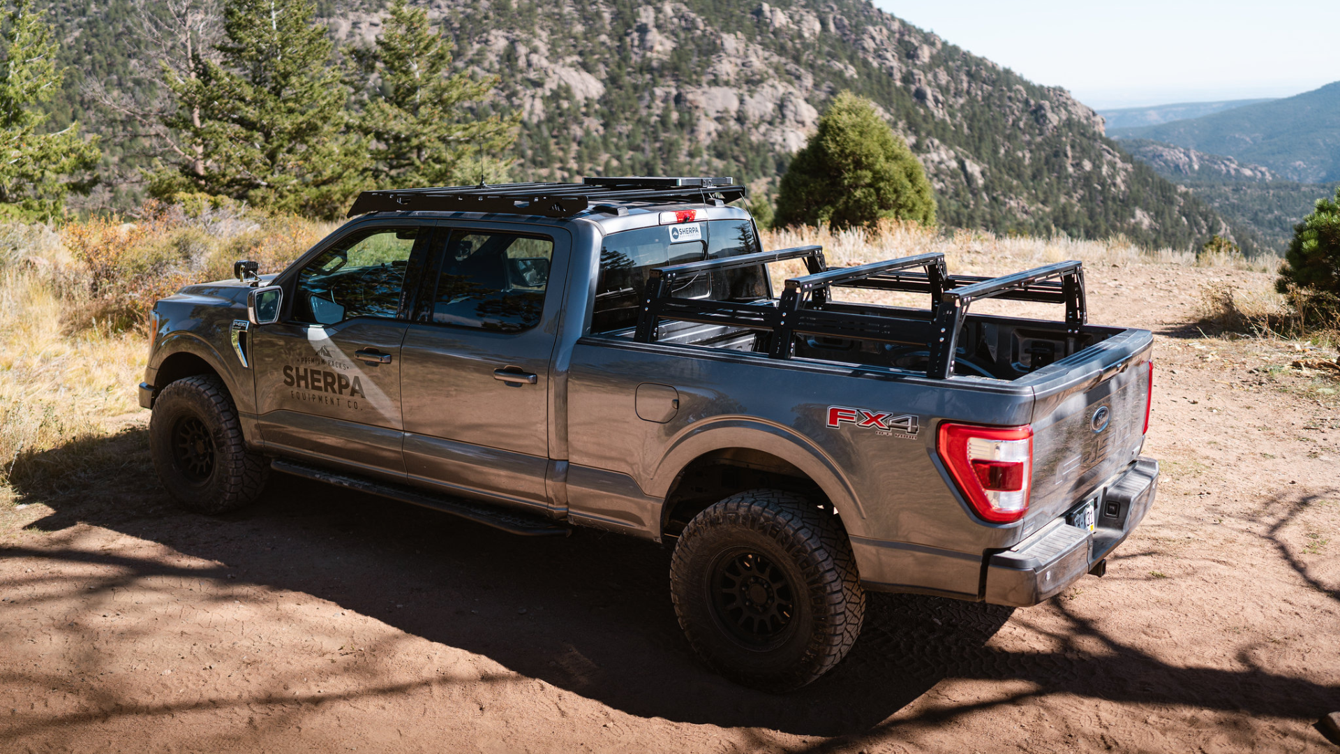 Ford F150 Mid Height PAK System Bed Rack – Tiny Rig Co