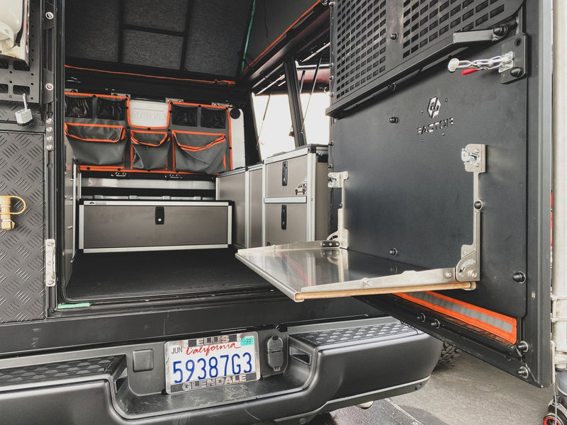 Goose Gear Alu-Cab Alu-Cabin Canopy Camper - Ram 1500 (DT) / 1500 TRX 2019-Present 5th Gen. - Bed Plate System - 5'7" Bed