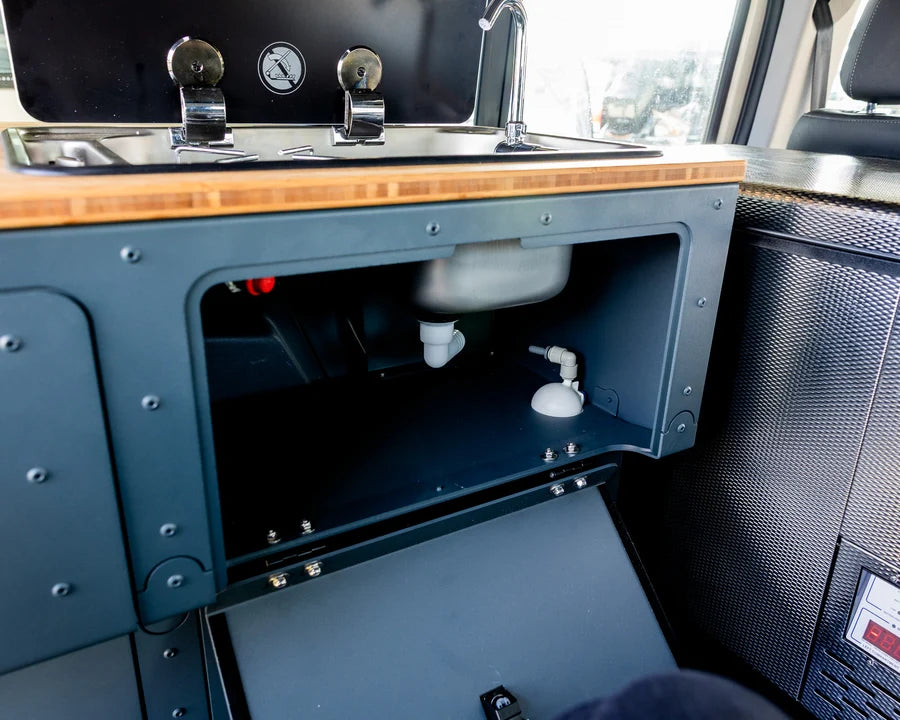 Ineos Grenadier Full Camper Interior Kitchen, Couch Module, & Full Floor