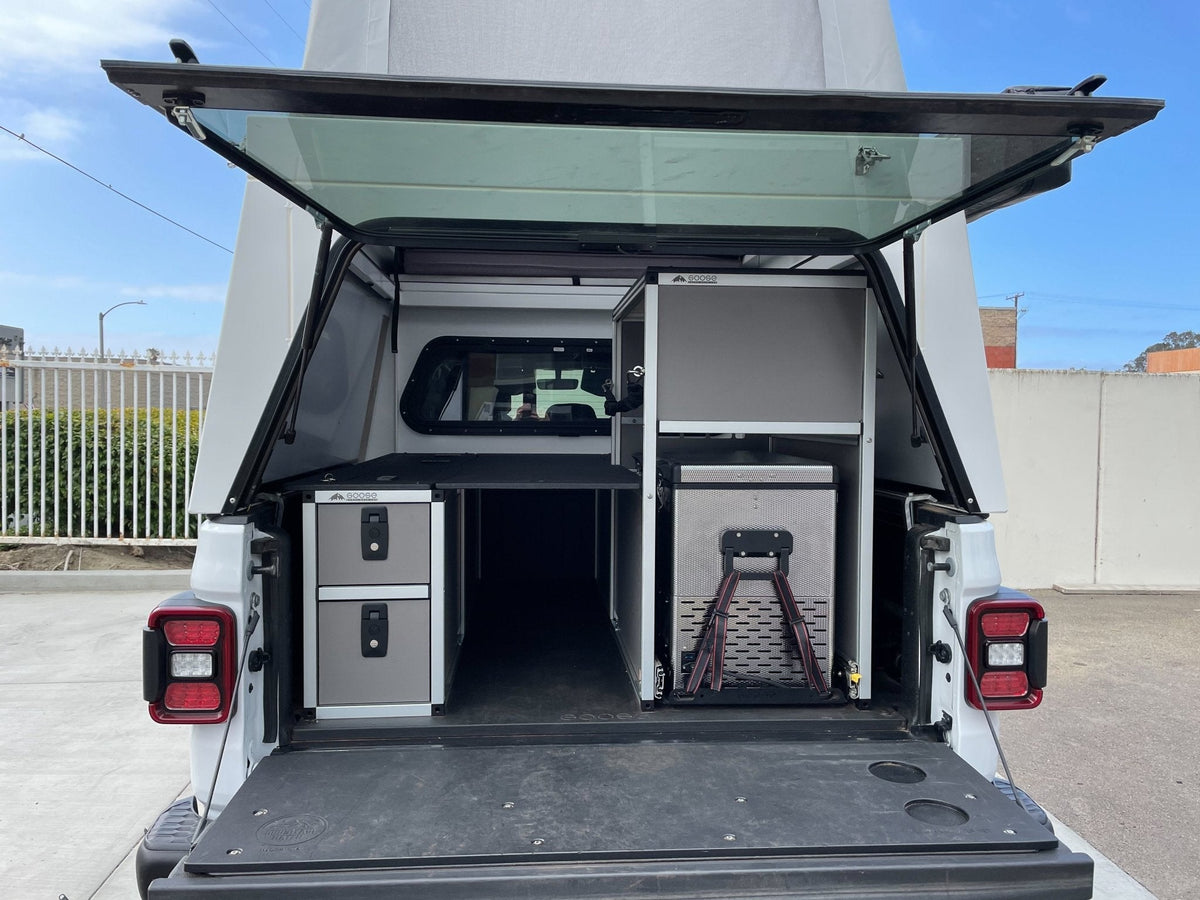 Goose Gear Camper System - Toyota Tacoma 2005-2023 2nd and 3rd Gen - Camper 5 Ft. Bed Plate System