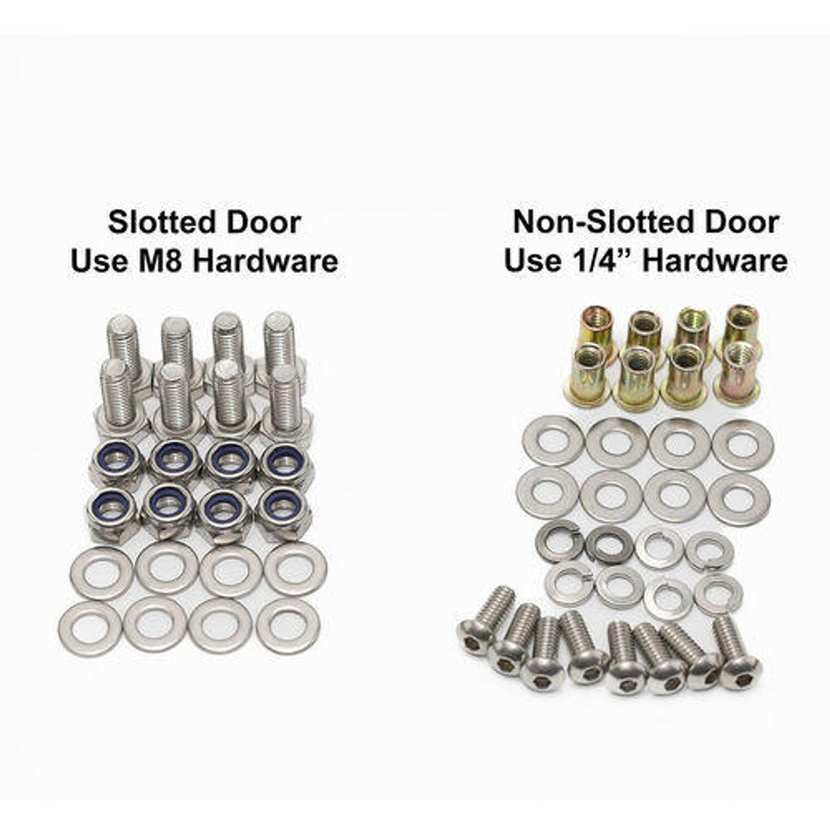 Canopy Camper Rear Door Molle L/R Kit (suits all CC doors)