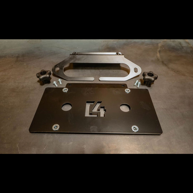 C4 Hawse License Plate Mount