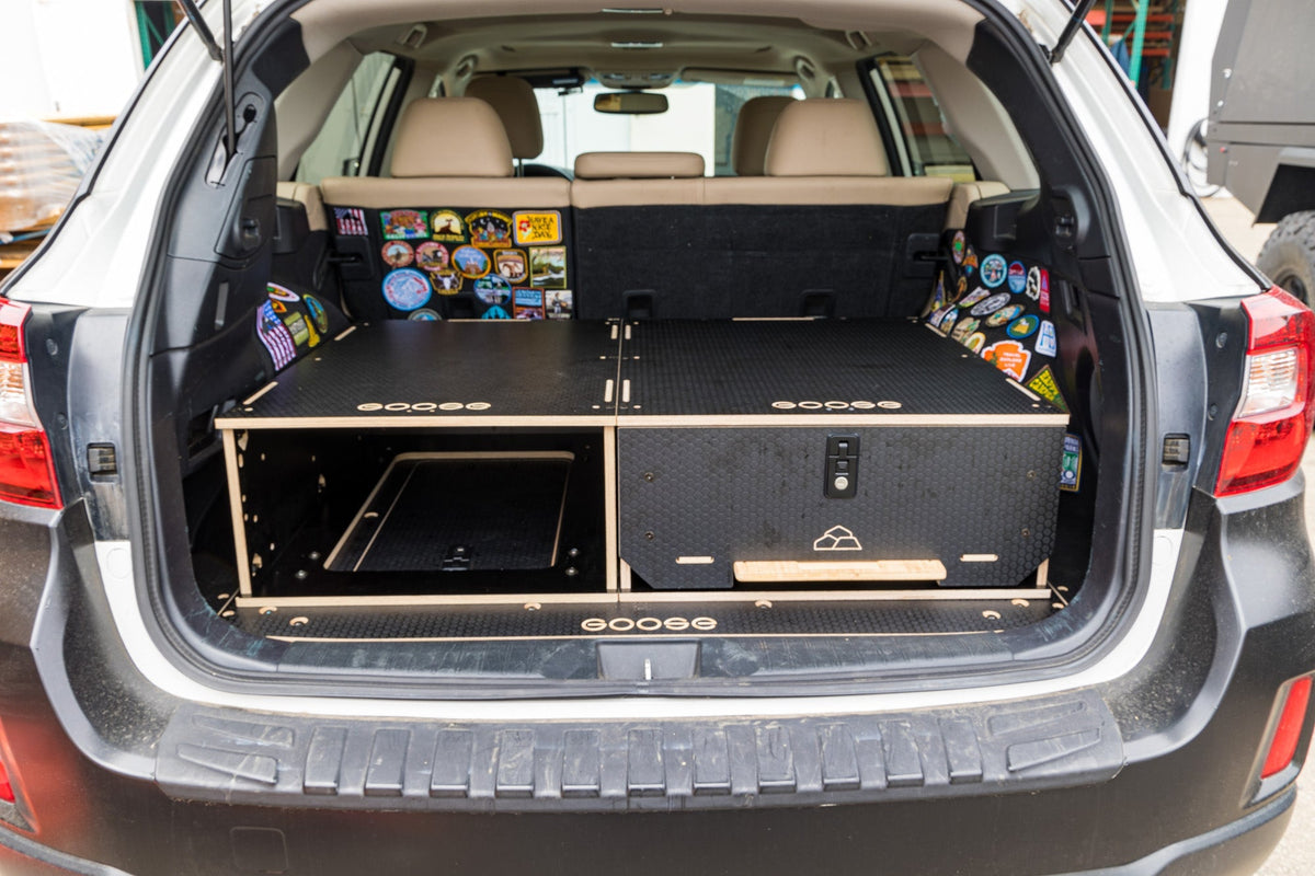 2015 outback overhead fishing pole storage 2015-2019 Subaru Headliner Molle Rack 2019 Subaru Outback with our Molle Subaru Outback fly rod holder